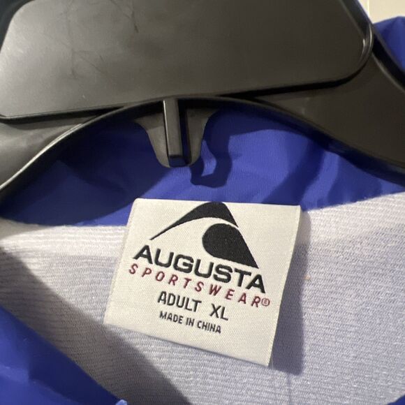 Augusta Sportswear Men’s Snap Up Water- Resistant Windbreaker Jacket Adult XL - Picture 2 of 10